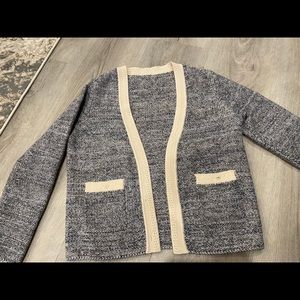 Korean Fashion warm blazer in grey blue free size